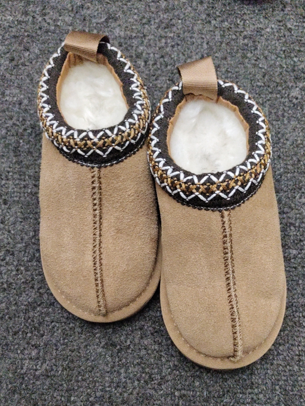 Project Cloud Kids Plush-Lined Slip-On Slippers